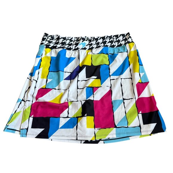 Skort Obession Womens Skort Athletic Colorful Golf Tennis NWT Xlarge - Picture 1 of 4